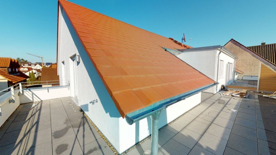 Balkon Dachgeschosswohnung Besigheim