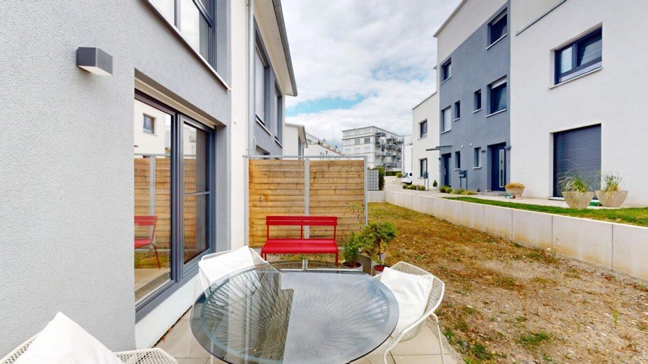 EG - Terrasse Doppelhaush�lfte Maulbronn