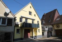 Au�enansicht *** Sofort frei - Einfamilienhaus mit Garage in Botenheim ***