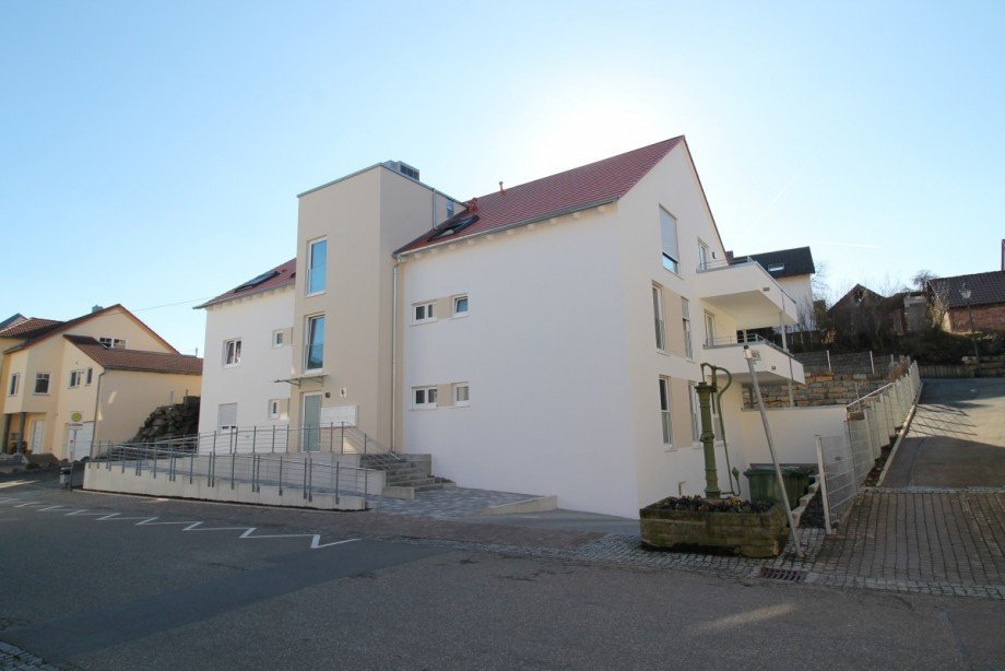 Au�enansicht Dachgeschosswohnung Besigheim