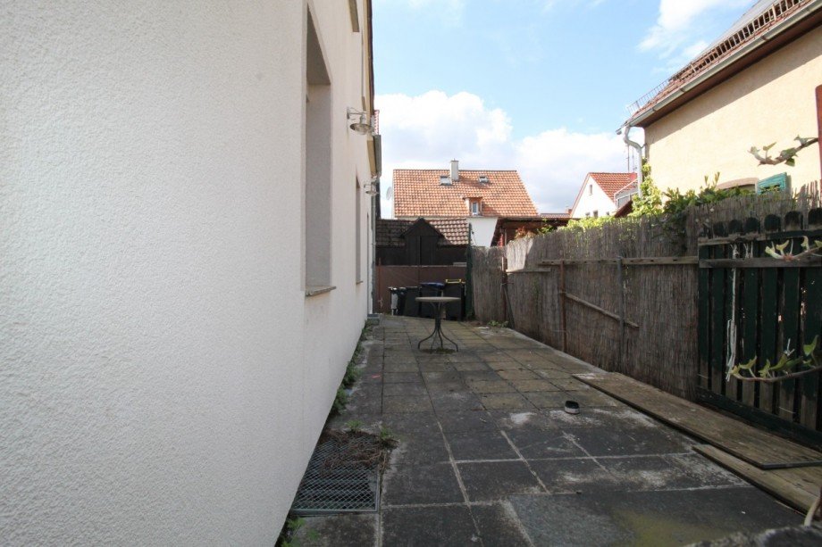 Terrasse Doppelhaush�lfte Heilbronn