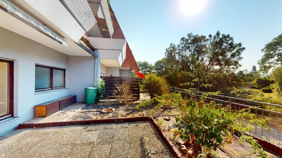 Terrasse Erdgeschosswohnung Lauffen am Neckar