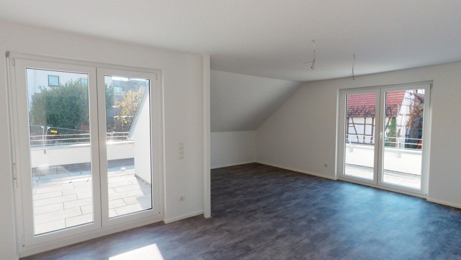 Wohnen Dachgeschosswohnung Besigheim