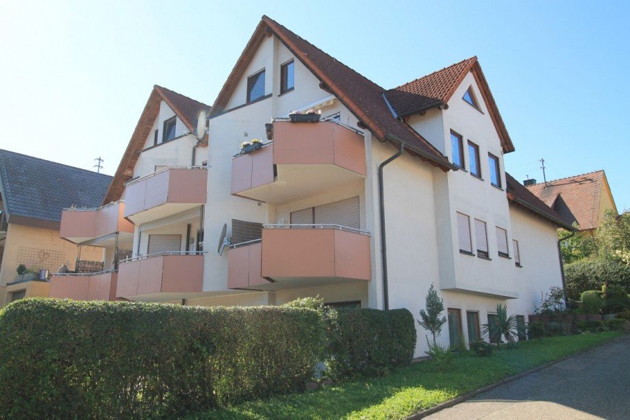 Au�enansicht Etagenwohnung Cleebronn