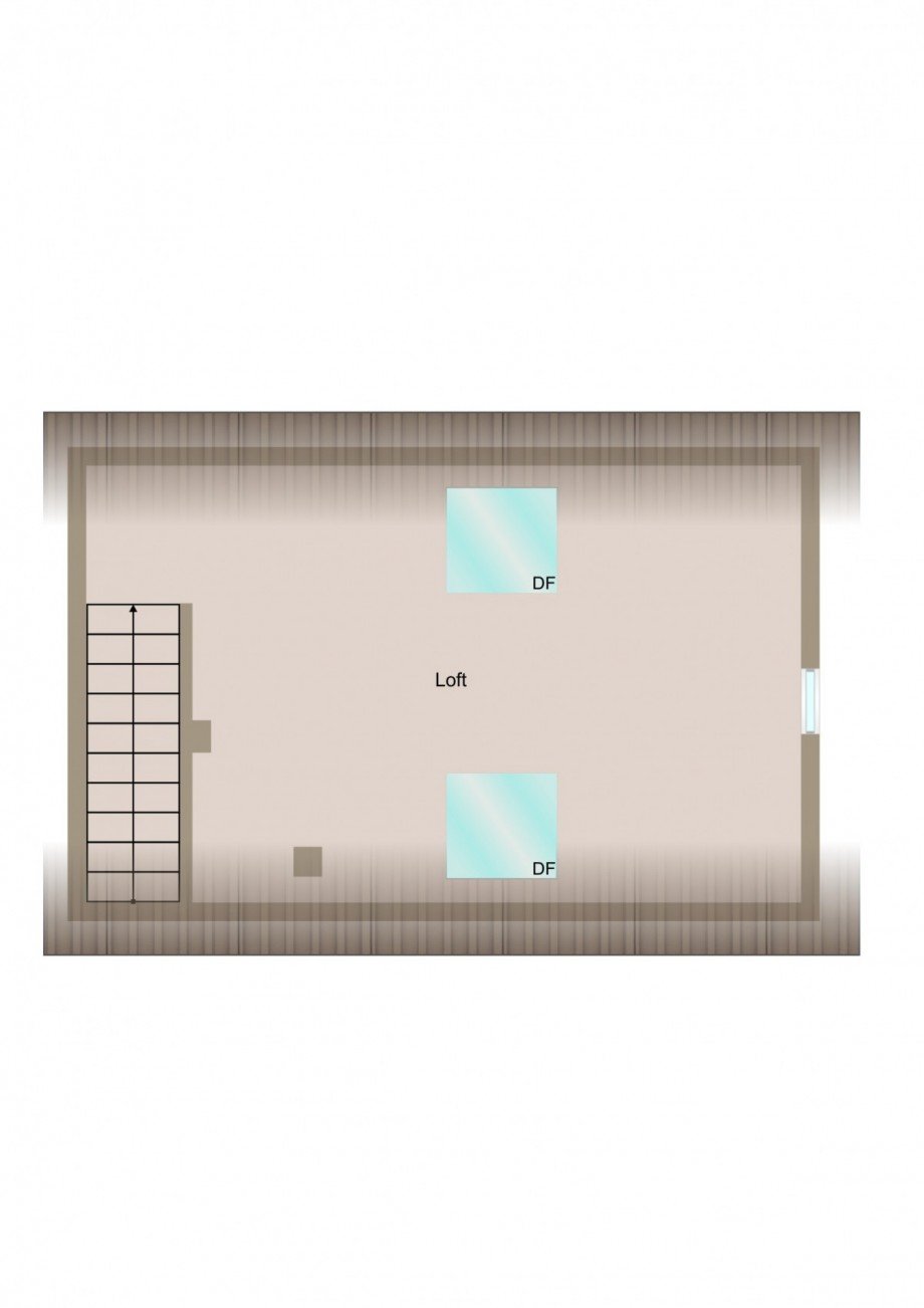 Grundriss DG2 - visualisiert Doppelhaush�lfte Heilbronn