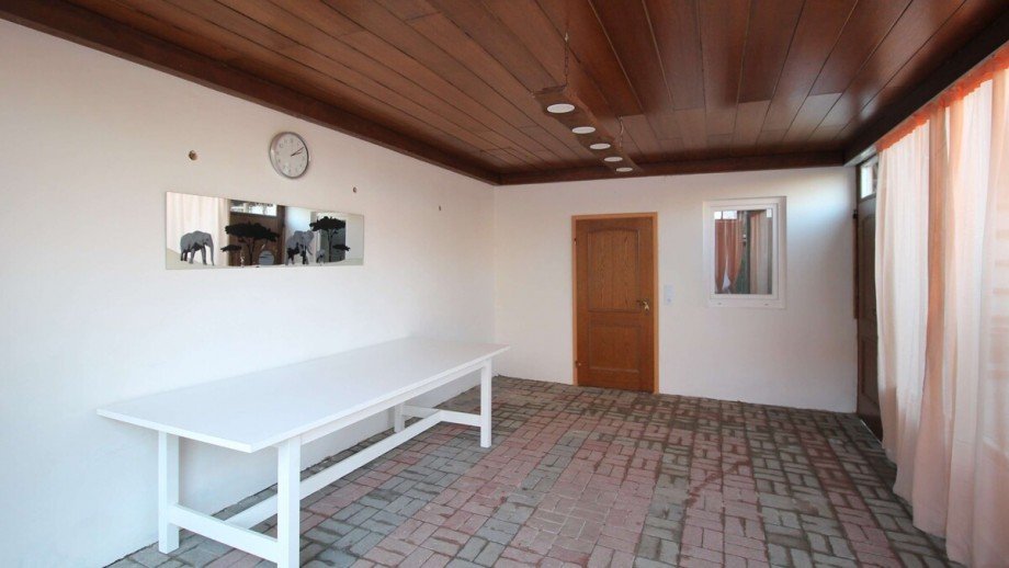 Anbau/�berdachter Sitzplatz Einfamilienhaus Nordheim