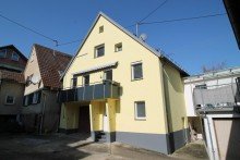 Au�enansicht *** Sofort frei - Einfamilienhaus mit Garage in Botenheim ***