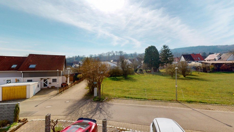 Aussicht vom Balkon Etagenwohnung G�glingen