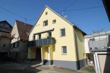 Au�enansicht *** Sofort frei - Einfamilienhaus mit Garage in Botenheim ***