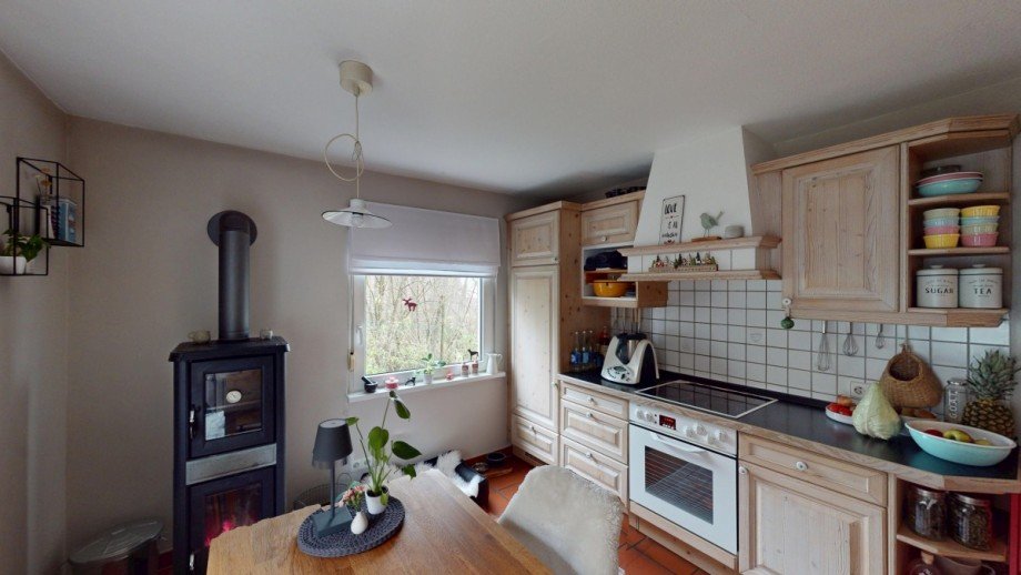 Wohnhaus - EG K�che Einfamilienhaus Zaberfeld