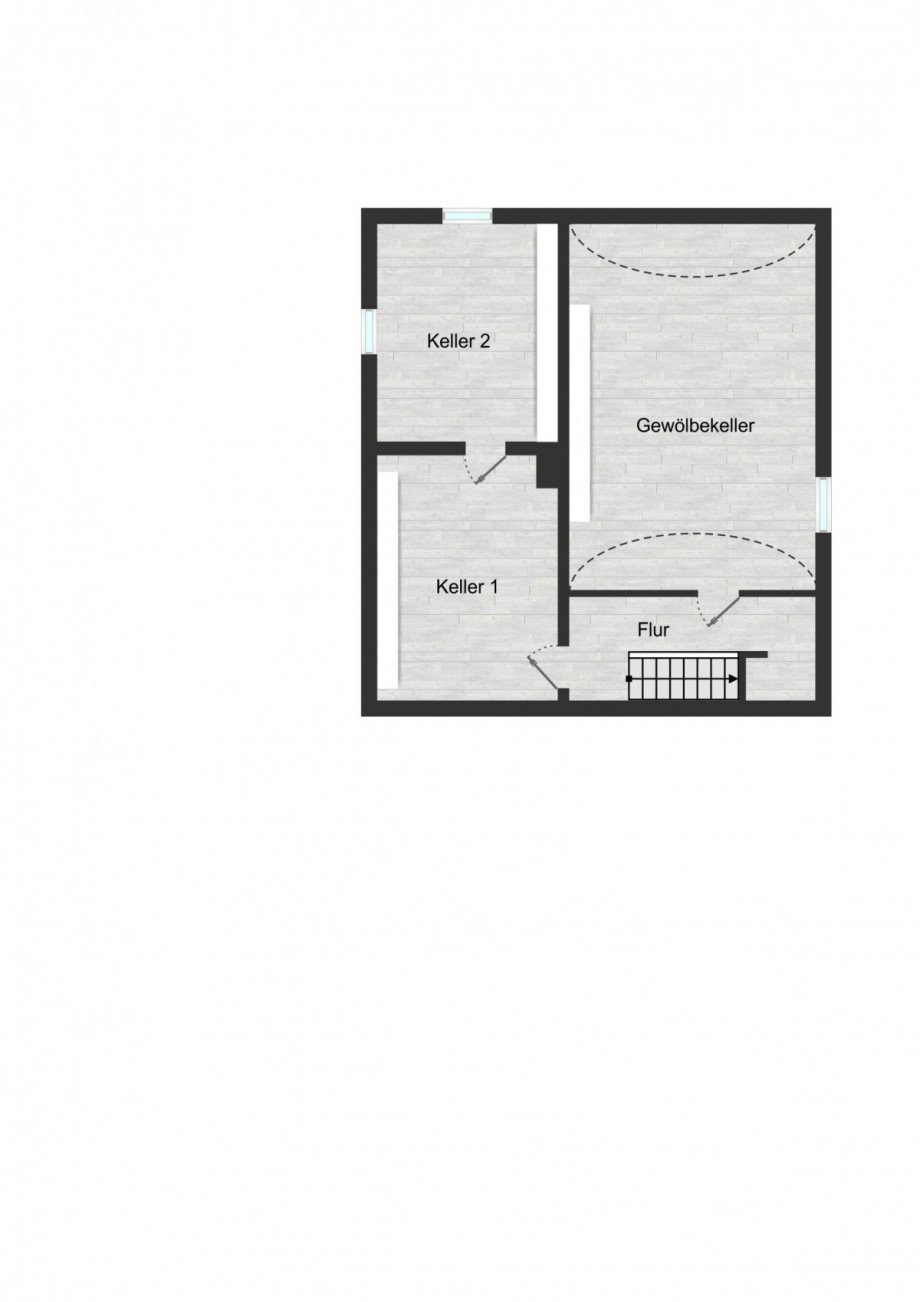 Grundriss_UG_visualisiert Zweifamilienhaus Gemmrigheim